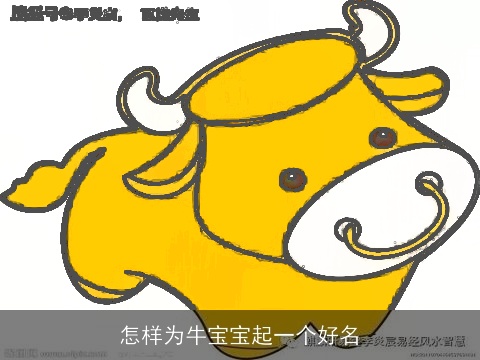 怎样为牛宝宝起一个好名
