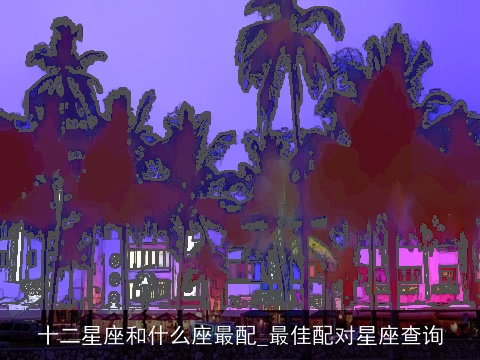 十二星座和什么座最配_最佳配对星座查询