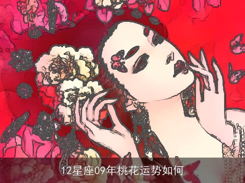 12星座09年桃花运势如何