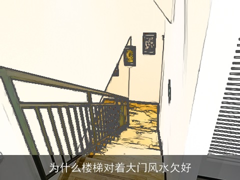 为什么楼梯对着大门风水欠好
