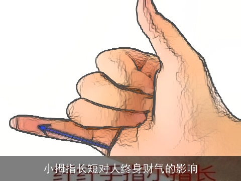 小拇指长短对人终身财气的影响
