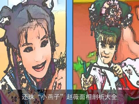 还珠“小燕子”赵薇面相剖析大全