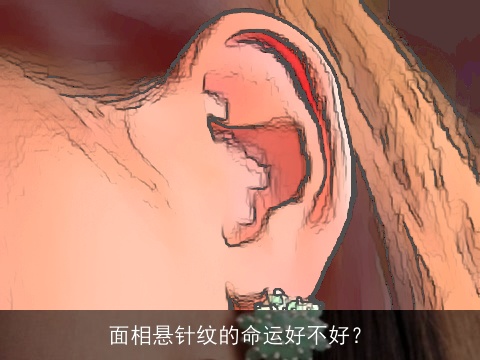 面相悬针纹的命运好不好？