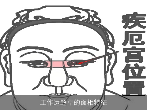 工作运超卓的面相特征