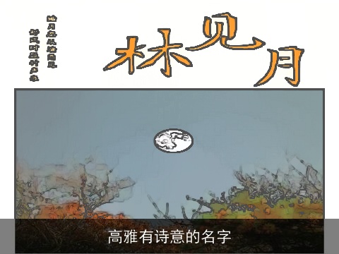 高雅有诗意的名字