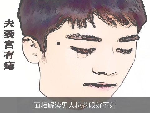 面相解读男人桃花眼好不好