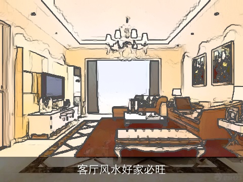 客厅风水好家必旺