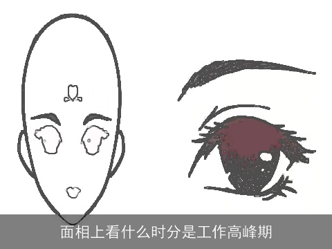 面相上看什么时分是工作高峰期
