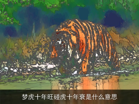梦虎十年旺碰虎十年衰是什么意思