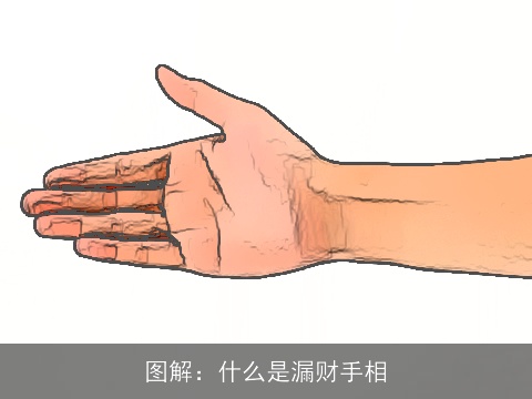 图解：什么是漏财手相