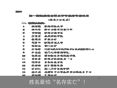 姓名最怕“名存实亡”！