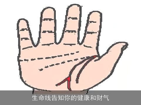 生命线告知你的健康和财气