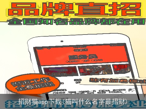招财猫app下载(猫叫什么名字最招财)