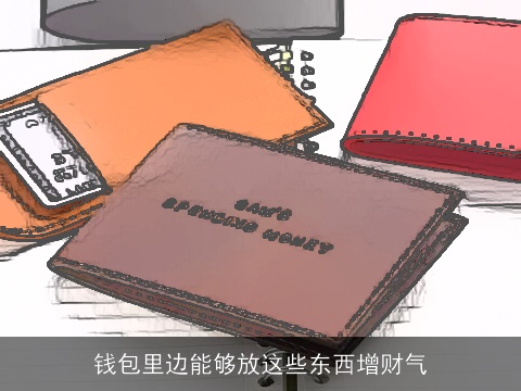 钱包里边能够放这些东西增财气