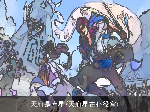 天府是库星(天府星在仆役宫)