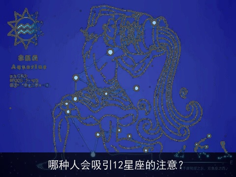 哪种人会吸引12星座的注意？