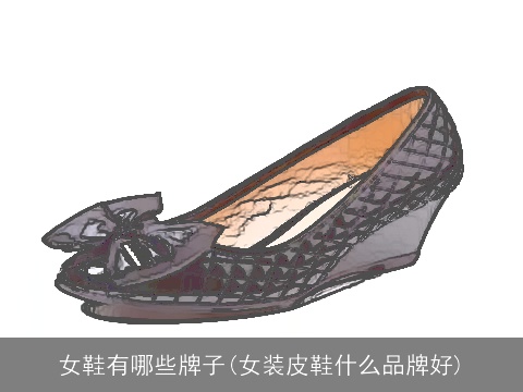 女鞋有哪些牌子(女装皮鞋什么品牌好)