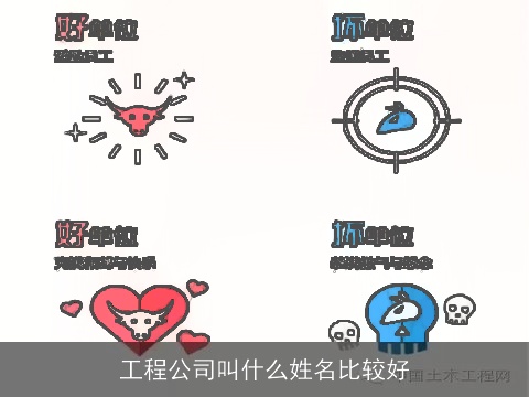 工程公司叫什么姓名比较好