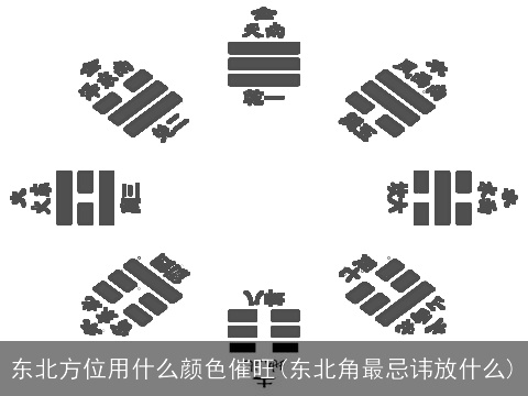 东北方位用什么颜色催旺(东北角最忌讳放什么)