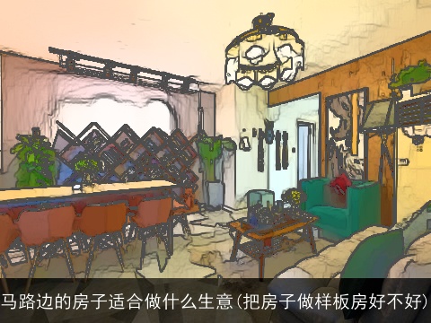 马路边的房子适合做什么生意(把房子做样板房好不好)