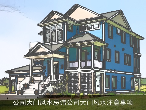 公司大门风水忌讳公司大门风水注意事项