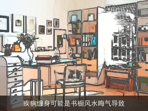 疾病缠身可能是书橱风水晦气导致