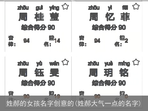 姓郝的女孩名字创意的(姓郝大气一点的名字)