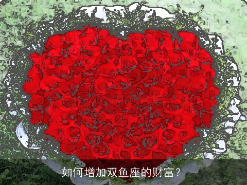 如何增加双鱼座的财富？
