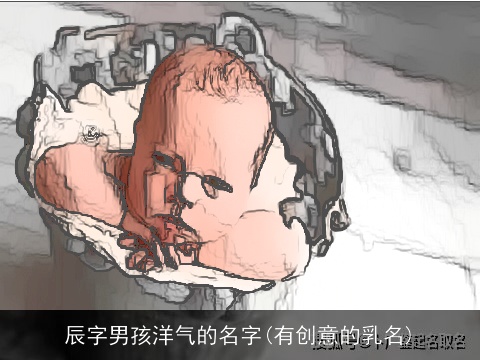辰字男孩洋气的名字(有创意的乳名)