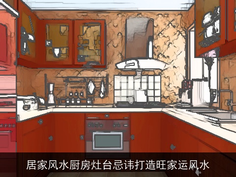 居家风水厨房灶台忌讳打造旺家运风水