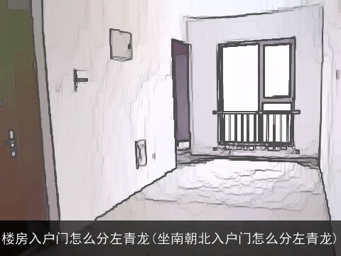 楼房入户门怎么分左青龙(坐南朝北入户门怎么分左青龙)