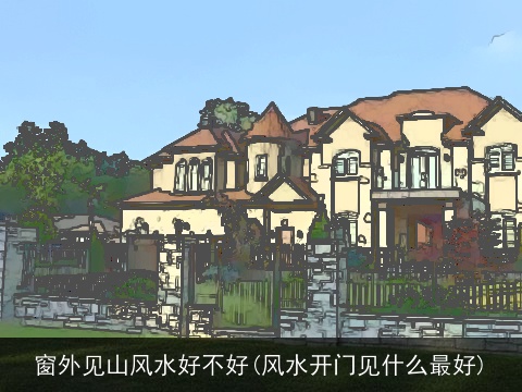 窗外见山风水好不好(风水开门见什么最好)