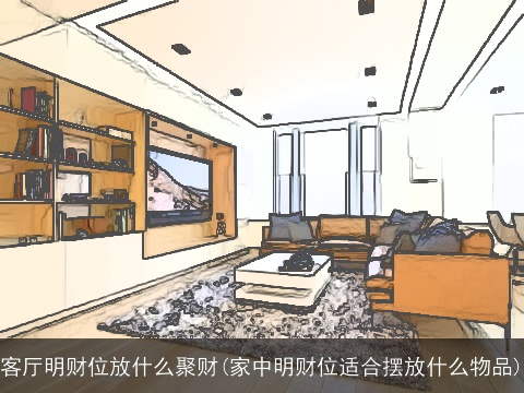 客厅明财位放什么聚财(家中明财位适合摆放什么物品)