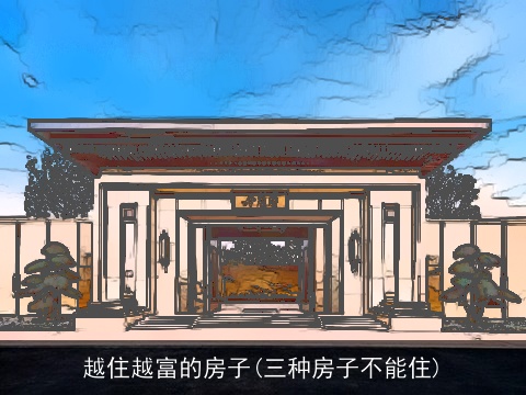 越住越富的房子(三种房子不能住)