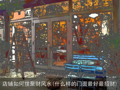 店铺如何摆聚财风水(什么样的门面最好最招财)