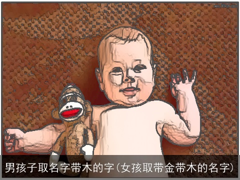 男孩子取名字带木的字(女孩取带金带木的名字)
