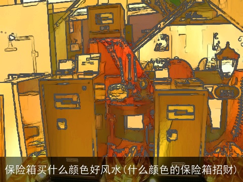 保险箱买什么颜色好风水(什么颜色的保险箱招财)