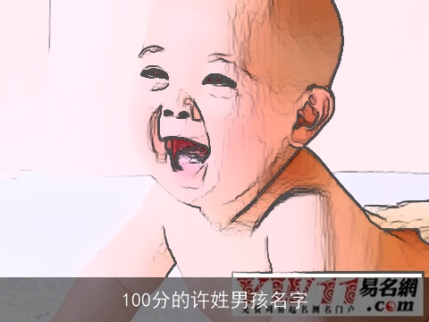 100分的许姓男孩名字