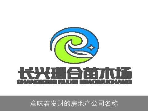 意味着发财的房地产公司名称