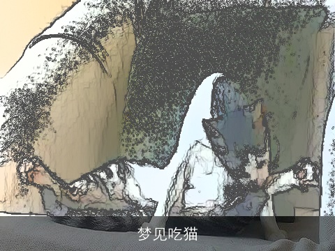 梦见吃猫