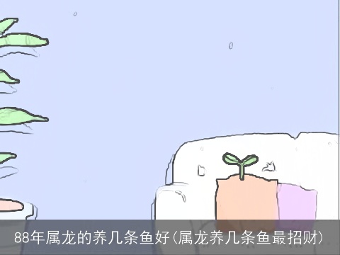 88年属龙的养几条鱼好(属龙养几条鱼最招财)
