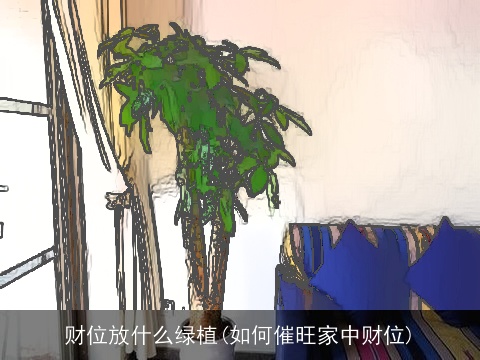 财位放什么绿植(如何催旺家中财位)