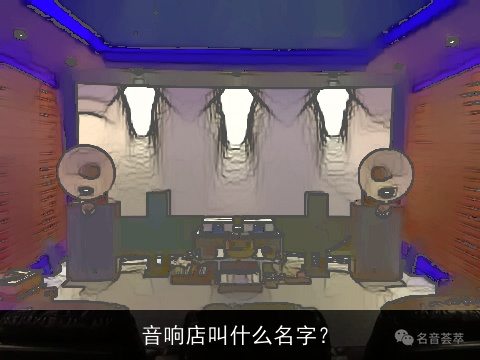 音响店叫什么名字？
