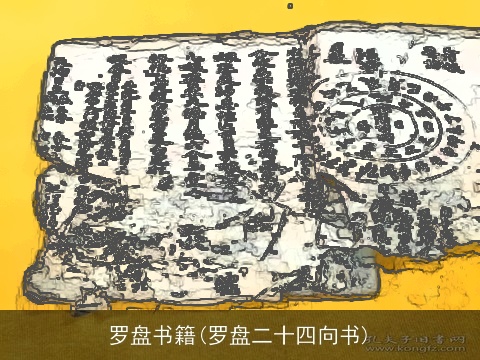 罗盘书籍(罗盘二十四向书)