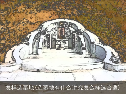 怎样选墓地(选墓地有什么讲究怎么样选合适)