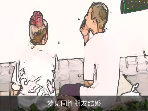 梦见同性朋友结婚