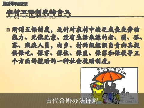 古代合婚办法详解