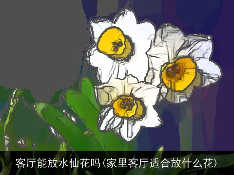 客厅能放水仙花吗(家里客厅适合放什么花)