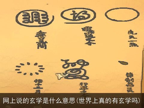 网上说的玄学是什么意思(世界上真的有玄学吗)