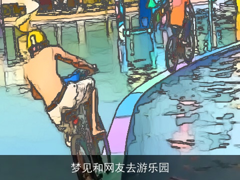 梦见和网友去游乐园